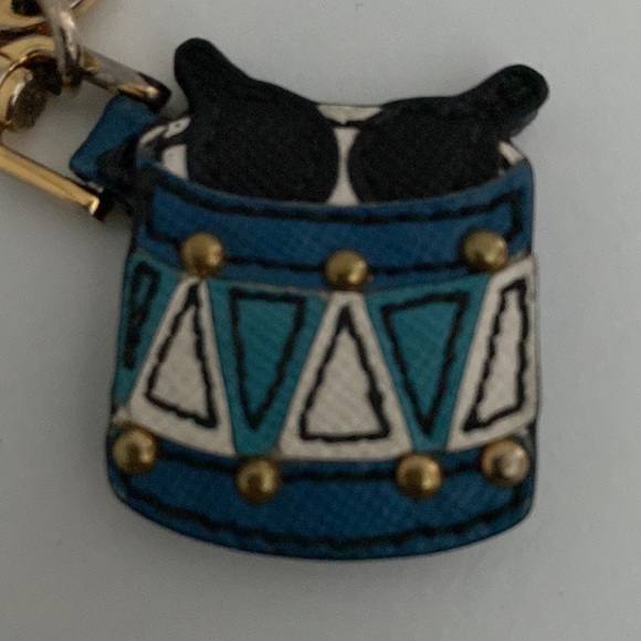Authentic Prada Keychain Blue - Picture 3 of 8